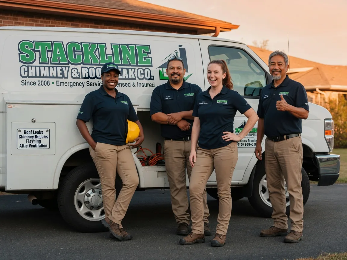 Chimney flashing repair company in Staplehurst, NE